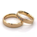 Gold Ring Men Eternity Ring Gymnastics Rings